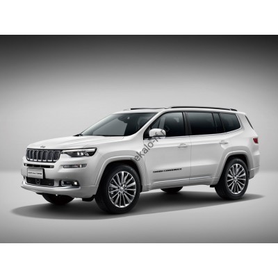 Jeep Grand Commander 2018 - лекало экрана мультимедиа