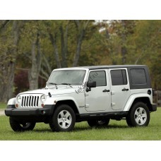 Jeep Wrangler 5 дв., 3 поколение, JK (08.2006 - 2018) лекало переднее боковое стекло