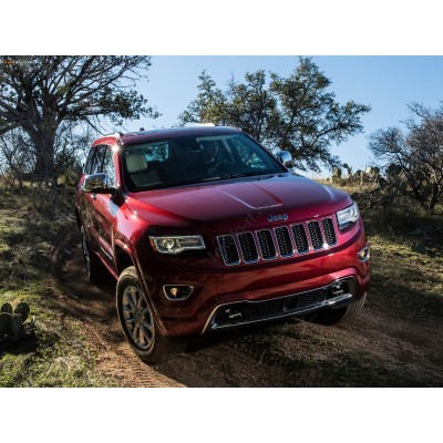 Jeep Grand Cherokee Overland 2013 - лекало фар