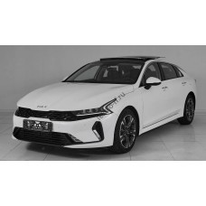 Kia K5 (2023) вариант 1 - лекало экрана мультимедиа