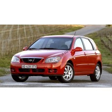 Kia Cerato 1 поколение (LD), 2004 - 2008 хэтчбек - лекало на задние стекла