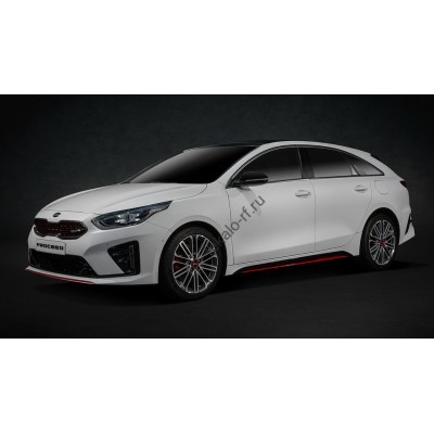 Kia Proceed (2019) - лекало экрана мультимедиа