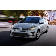 Kia Rio 4 поколение, YB_SC (12.2016 - 2025) USA CANADA EUROPE CHINA - лекало на задние стекла