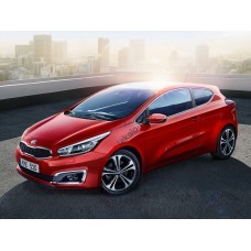 Kia PRO Ceed II поколение 3d купе 2013-нв лекало переднее боковое стекло