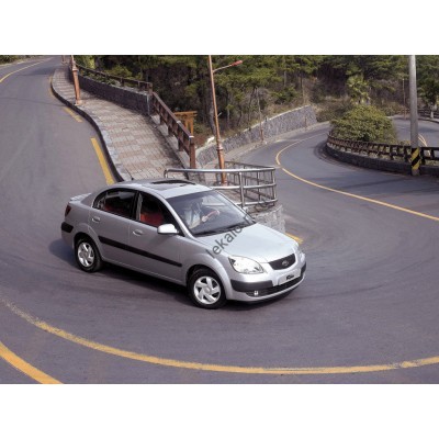 KIA RIO 2 2005-2011 лекало для ковриков салона