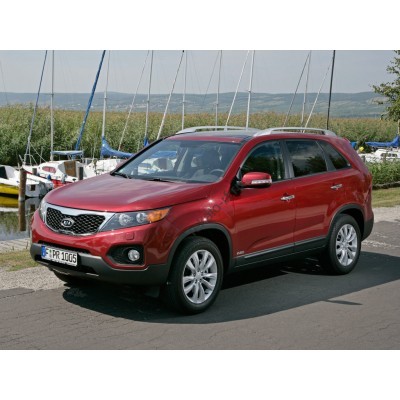 Kia Sorento 2 поколение (ХМ) 2009-2021 - лекало на задние стекла