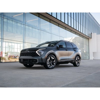 Kia Sportage 2022 - лекало экрана мультимедиа