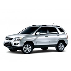 Kia Sportage 2 (KM) 2004-2010 - лекало на задние стекла