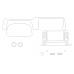 Kia Sonet 2021 - лекало салона