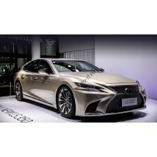 Lexus LS 350 2017 - лекало экрана мультимедиа