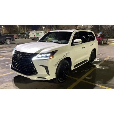 Lexus LX 570 2021 вариант 2 - лекало фар
