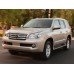 Lexus GX460 2 поколение, J150 (04.2009 - 2022) - лекало на задние стекла