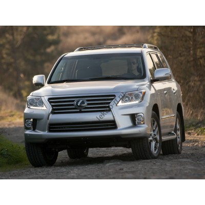 Lexus LX570 3 поколение, J200 (04.2007 - 2020) - лекало на задние стекла