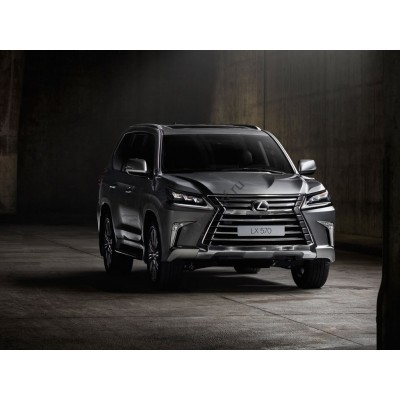 Lexus LX 570 2016 задние - лекало экрана мультимедиа