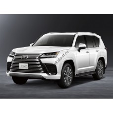 Lexus LX 600 2022 перед и пороги - лекало для кузова