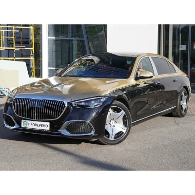 Mercedes-Benz S Maybach S 2021 - лекало экрана мультимедиа