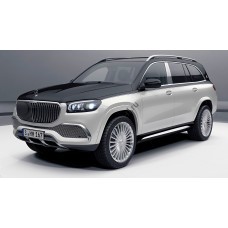 Mercedes-Benz GLS Maybach - лекало экрана мультимедиа