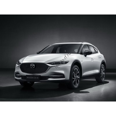 Mazda CX-4 1 поколение (11.2019 - н.в.) - лекало на задние стекла