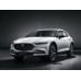 Mazda CX-4 1 поколение (11.2019 - н.в.) - лекало на задние стекла