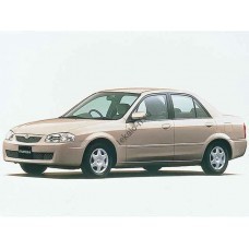 Mazda Familia 1998-2003 лекало переднее боковое стекло