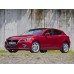 Mazda 3 - 3 поколение BM (2013 - 2019) хетчбек - лекало на задние стекла