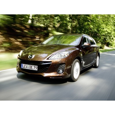 Mazda 3 - 2 поколение BL (2009-2013) хетчбек - лекало на задние стекла