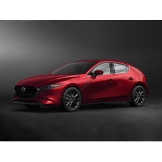 Mazda 3 - 4 поколения BP 2018-н.в - хетчбек - лекало на задние стекла