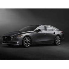 Mazda 3 - 4 поколения BP 2018-2021 - лекало на лобовое стекло