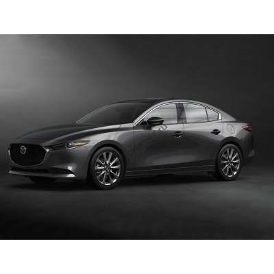 Mazda 3 (2020) - лекало экрана мультимедиа