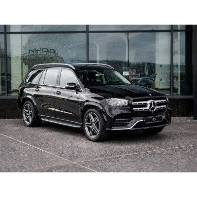 Mercedes-Benz GLS (2019) v2 - лекало экрана мультимедиа