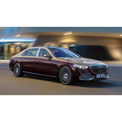 Mercedes-Benz S-class Maybach (2021) - лекало салона