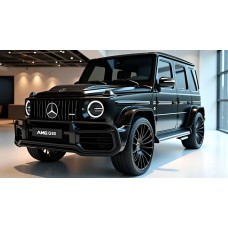 Mercedes Benz AMG G63 2025 - лекало салона