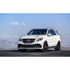 Mercedes-Benz GLE (2015) AMG - лекало фар