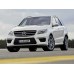 Mercedes-Benz ML63 W166 AMG 2015 - лекало фар