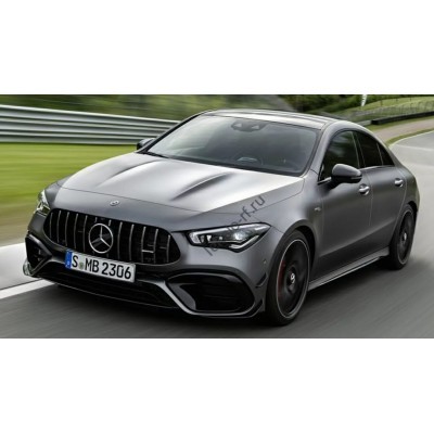 Mercedes-Benz CLA AMG 45 (2020) - лекало экрана мультимедиа