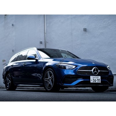 Mercedes-Benz C 2023 AMG бампер передний - лекало для кузова