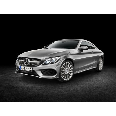 Mercedes C-Class  купе, 4 поколение, C205 (08.2015 - 2021) - лекало на лобовое стекло