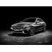 Mercedes C-Class W205 2015 - 2021 - лекало на лобовое стекло