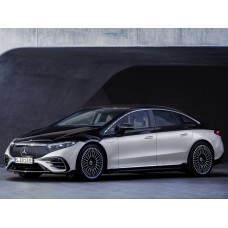 Mercedes-Benz EQS 2022 AMG перед, багажник - лекало для кузова