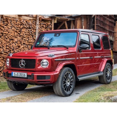 Mercedes-Benz AMG G63 2019 - лекало экрана мультимедиа