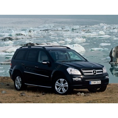 Mercedes-Benz GL-class (2011) кнопки - лекало салона