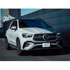 Mercedes-Benz GLE AMG 2023 перед - лекало для кузова