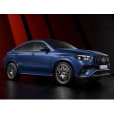 Mercedes-Benz GLE Coupe 2024 - перед - лекало для кузова