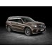 Mercedes-Benz GLS 2017 - лекало экрана мультимедиа