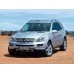 Mercedes-Benz ML W164 (2005-2011) - лекало для ЕВА ковриков салона