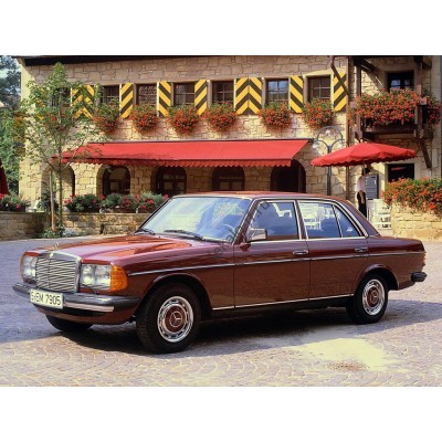 Mercedes W123 1975-1986 - лекало на задние стекла