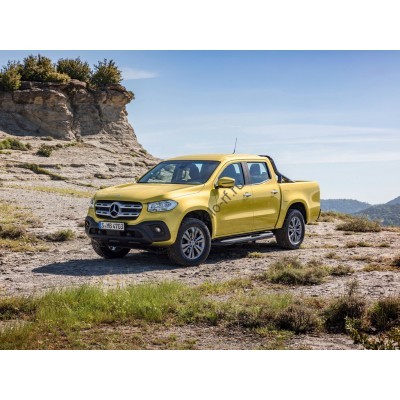 Mercedes-benz x-class (2018) - лекало салона