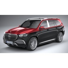 Mercedes-Benz GLS Maybach 2021 - полный кузов - лекало для кузова