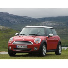 Mini Hatch 3 дв., 2 поколение (11.2006 - 2014) лекало переднее боковое стекло