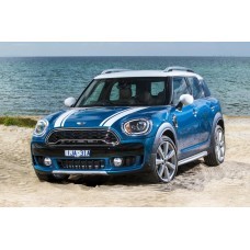 Mini Countryman 2017 - лекало экрана мультимедиа